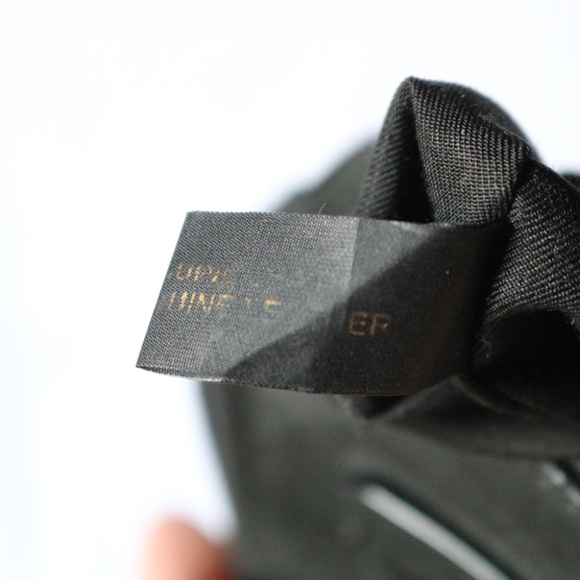 Rebecca Minkoff Black Suede Leather Avery Crossbody Chain Link Strap - Picture 10 of 10